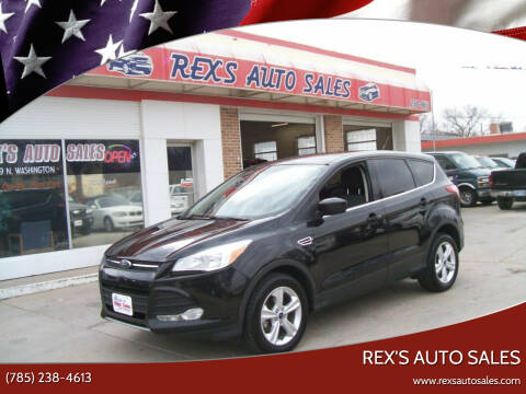 2013 Ford Escape for sale at Rex's Auto Sales in Junction City KS