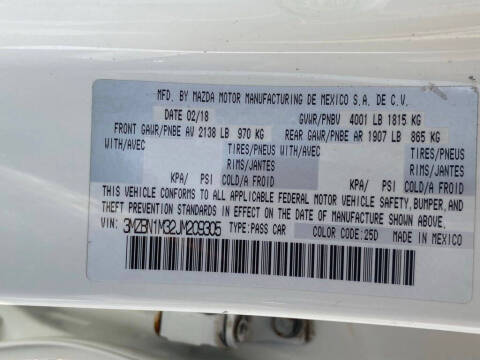 2018 Mazda MAZDA3 Grand Touring