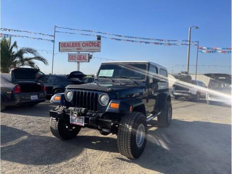 2006 Jeep Wrangler for sale at Dealers Choice Inc in Farmersville CA