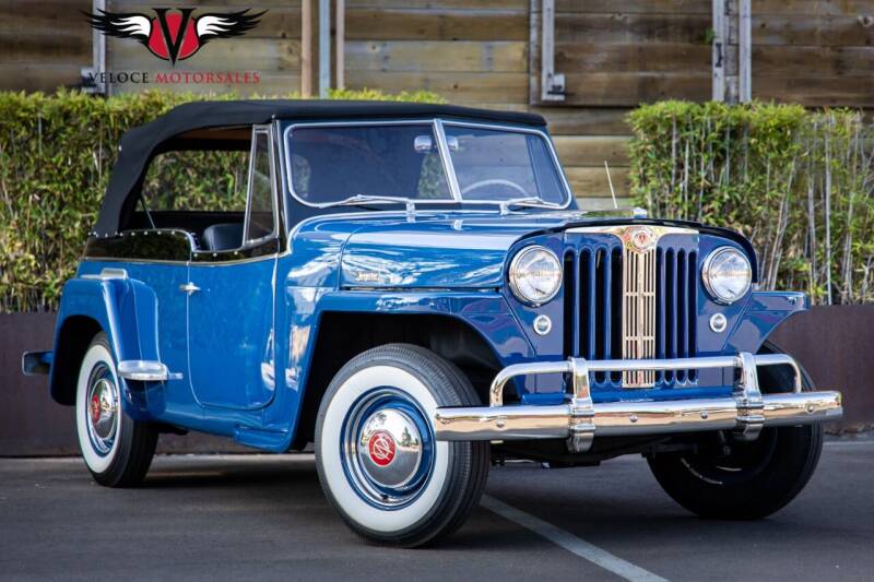 1949 Willys Jeepster for sale at Veloce Motorsales in San Diego CA