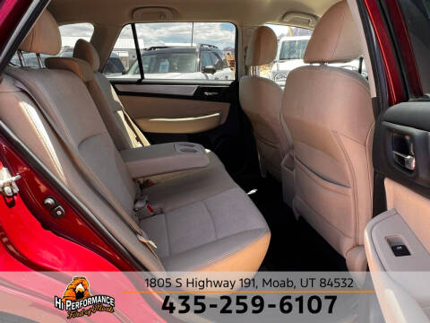 2015 Subaru Outback 2.5i Premium