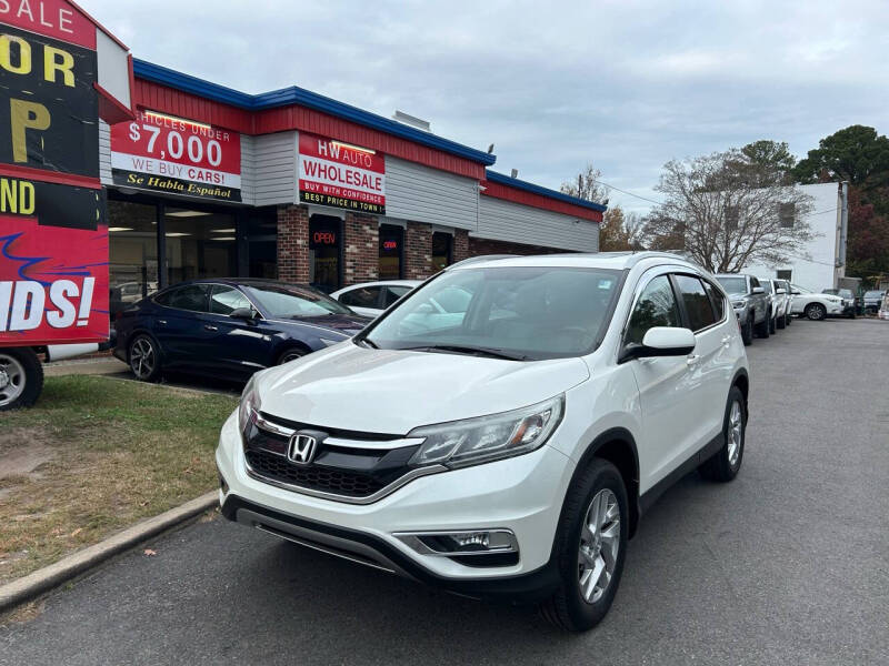 2015 Honda CR-V for sale at HW Auto Wholesale in Norfolk VA