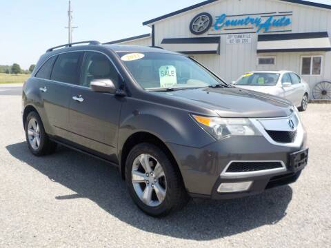 2011 Acura MDX for sale at Country Auto in Huntsville OH