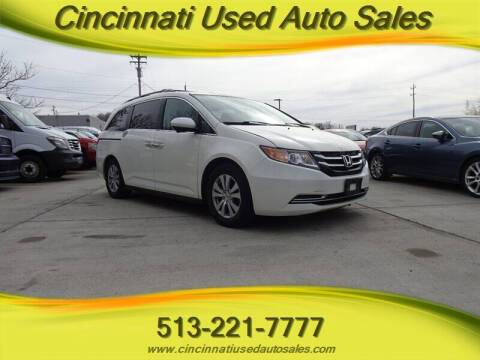 2014 Honda Odyssey for sale at Cincinnati Used Auto Sales in Cincinnati OH