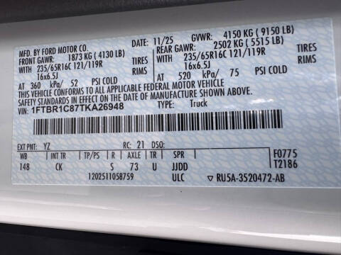 2026 Ford Transit 250