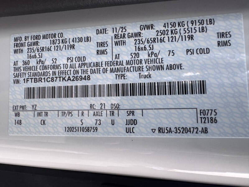 2026 Ford Transit 250