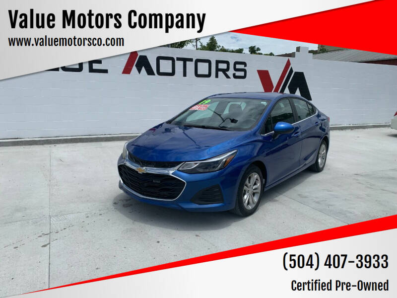 2019 Chevrolet Cruze for sale at Value Motors Company in Marrero LA