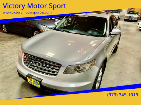2004 Infiniti FX35 for sale at Victory Motor Sport in Paterson NJ