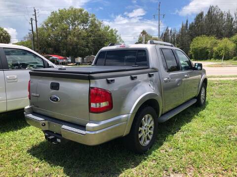 2008 Ford Explorer Sport Trac for sale at Palm Auto Sales in West Melbourne FL