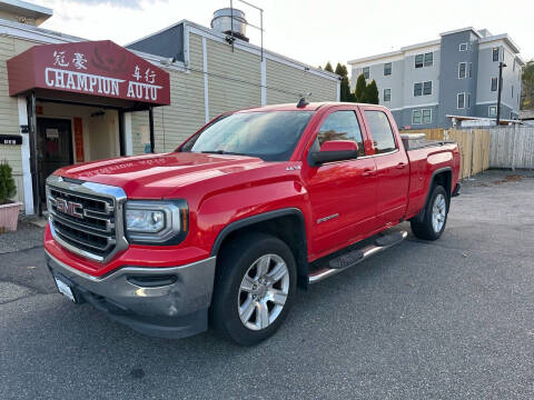 2016 GMC Sierra 1500 for sale at Champion Auto LLC in Quincy MA