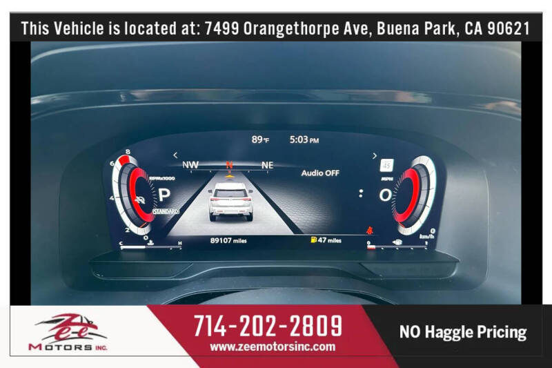 2022 Nissan Pathfinder Platinum