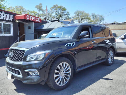 2015 Infiniti QX80 for sale at Executive Auto Group in Irvington NJ