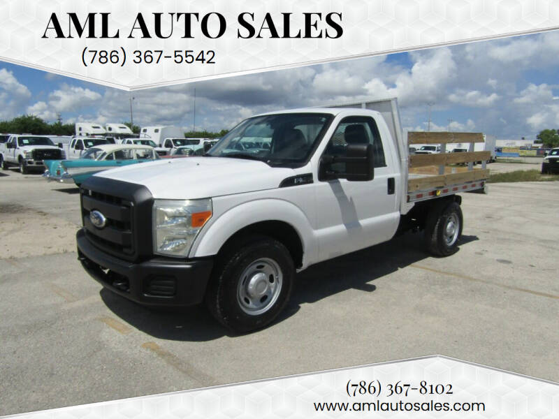 2011 Ford F-350 Super Duty for sale at AML AUTO SALES - Flat Beds in Opa-Locka FL