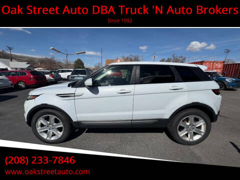 2015 Land Rover Range Rover Evoque for sale at Oak Street Auto DBA Truck 'N Auto Brokers in Pocatello ID