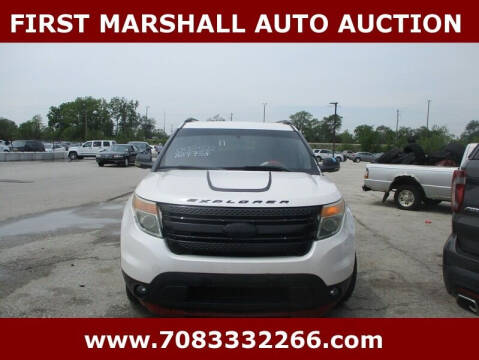 2011 Ford Explorer for sale at First Marshall Auto Auction in Harvey IL