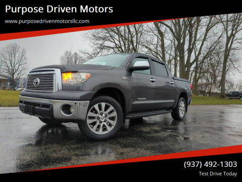 2013 Toyota Tundra for sale at Purpose Driven Motors in Sidney OH