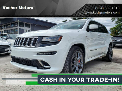 2014 Jeep Grand Cherokee for sale at Kosher Motors in Hollywood FL