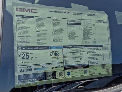 2026 GMC Terrain Elevation