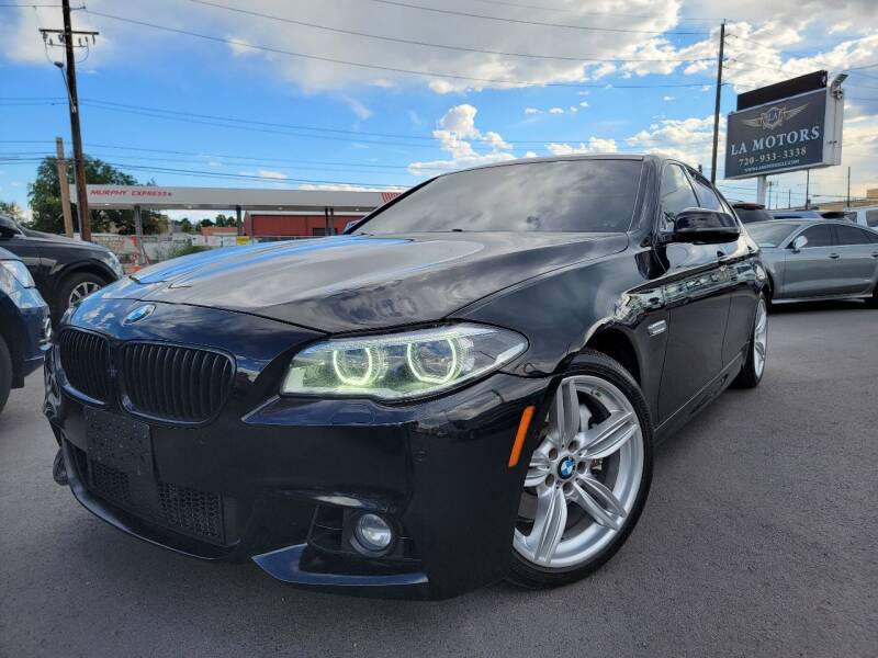 2015 BMW 5 Series for sale at LA Motors LLC in Denver CO