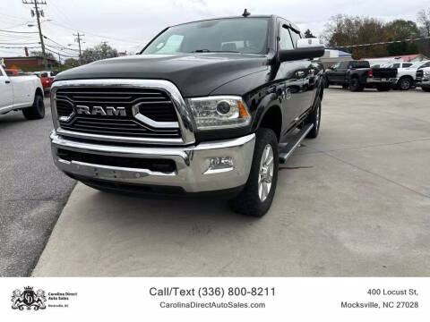 2018 RAM 2500 for sale at Carolina Direct Auto Sales in Mocksville NC