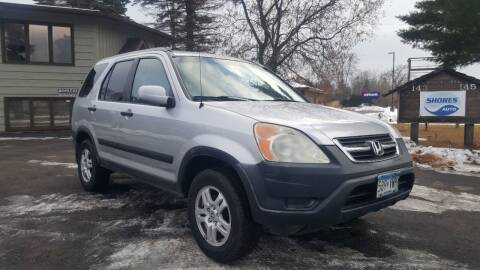 2002 Honda CR-V for sale at Shores Auto in Lakeland Shores MN