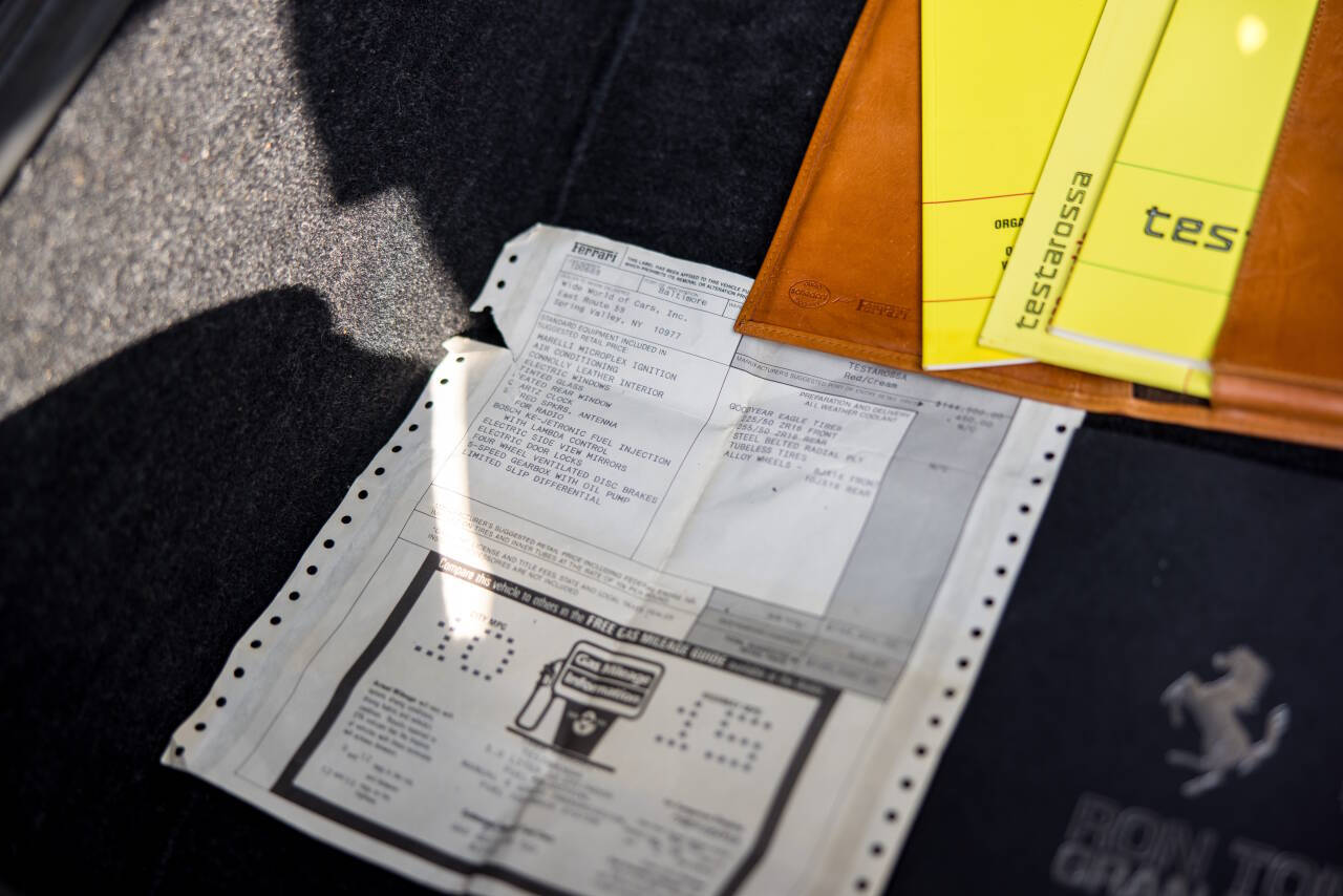 1989 Ferrari Testarossa 58