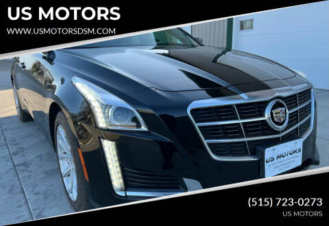 2014 Cadillac CTS for sale at US MOTORS in Des Moines IA