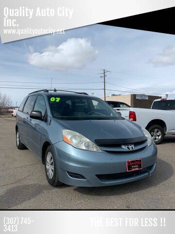 2007 Toyota Sienna for sale at Quality Auto City Inc. in Laramie WY