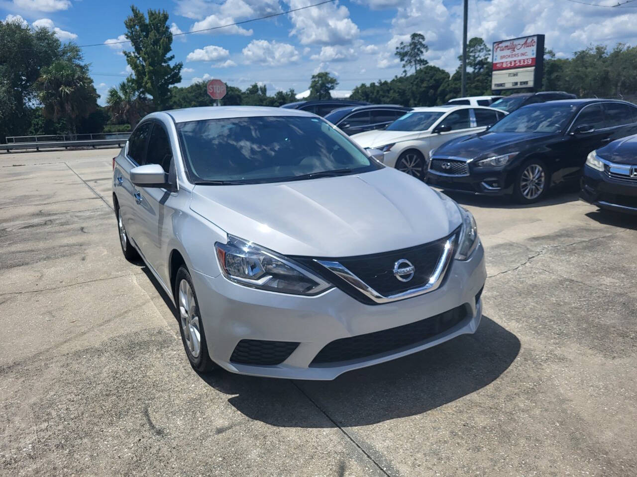 2019 Nissan Sentra for sale at FAMILY AUTO BROKERS in Longwood, FL