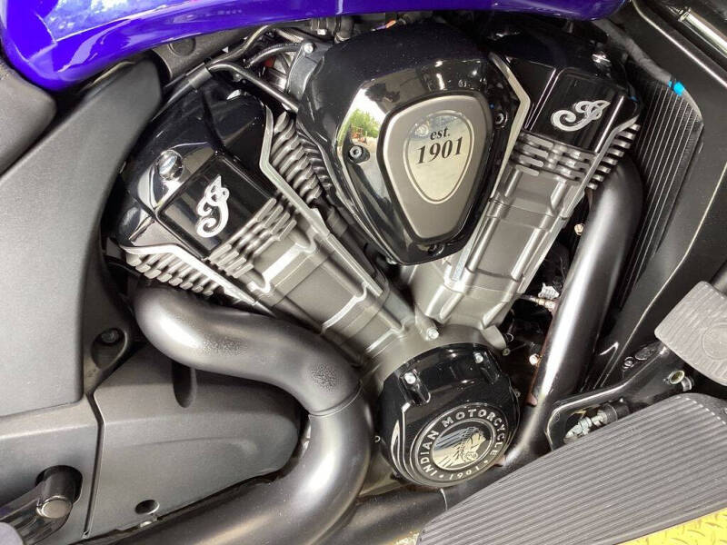 2022 Indian Pursuit Dark Horse Spirit Blue