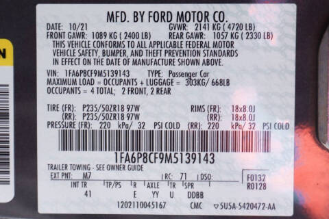 2021 Ford Mustang GT Premium