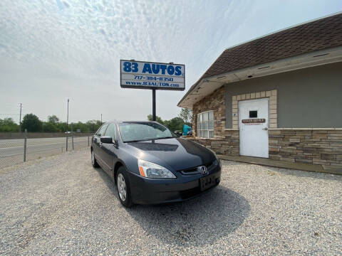2005 Honda Accord for sale at 83 Autos in York PA