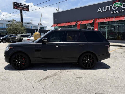 2016 Land Rover Range Rover HSE