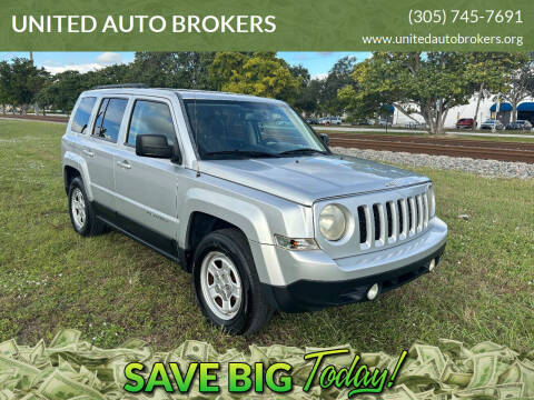 2012 Jeep Patriot for sale at UNITED AUTO BROKERS in Hollywood FL