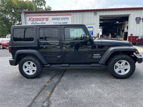 2017 Jeep Wrangler Unlimited for sale at Keisers Automotive in Camp Hill PA