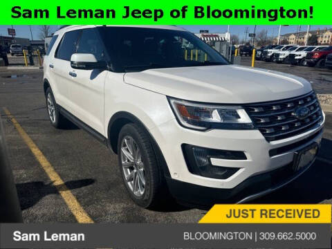 2016 Ford Explorer for sale at Sam Leman CDJR Bloomington in Bloomington IL