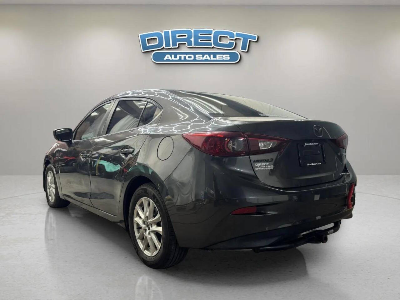 2017 Mazda MAZDA3 Sport 4dr Sedan 6A - Gray exterior view 4