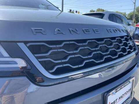 2020 Land Rover Range Rover Evoque First Edition