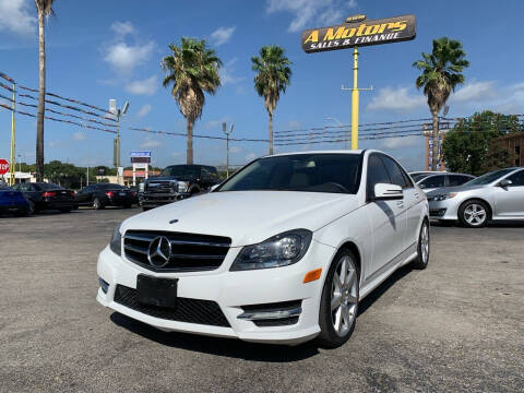 2013 Mercedes-Benz C-Class for sale at A MOTORS SALES AND FINANCE in San Antonio TX