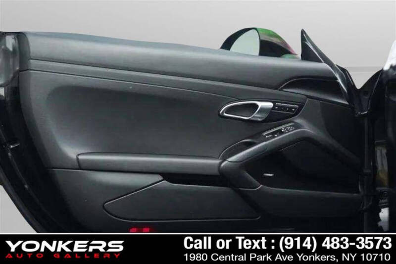 2016 Porsche Cayman Black Edition