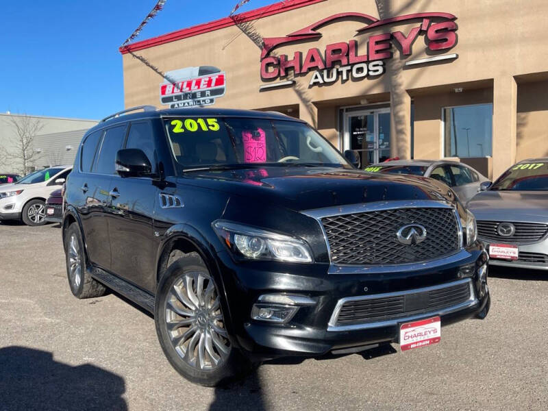 2015 Infiniti QX80 for sale at Charley's Autos in Amarillo TX