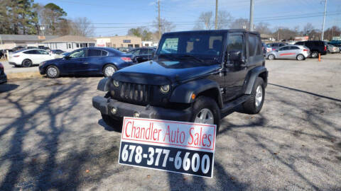2011 Jeep Wrangler for sale at Chandler Auto Sales - ABC Rent A Car in Lawrenceville GA