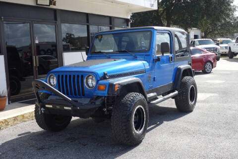 1999 Jeep Wrangler for sale at Dealmaker Auto Sales in Jacksonville FL