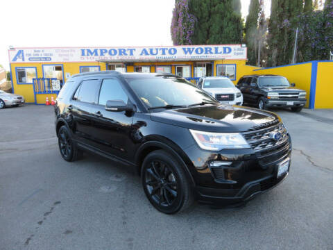 2018 Ford Explorer for sale at Import Auto World in Hayward CA