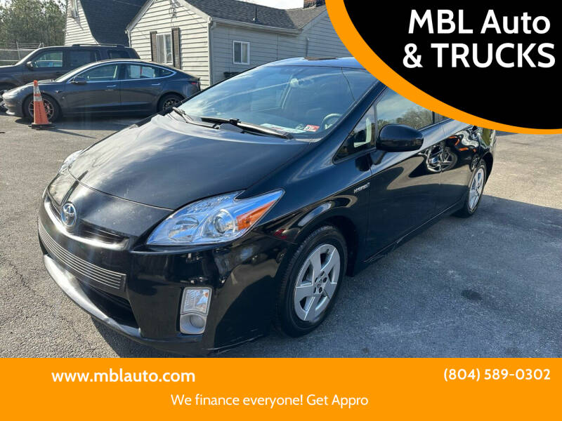 2010 Toyota Prius for sale at MBL Auto & TRUCKS in Woodford VA
