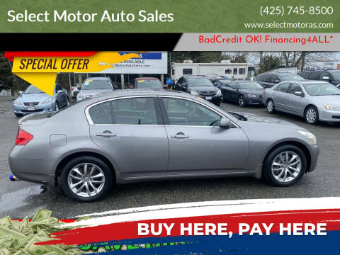 2007 Infiniti G35 for sale at Select Motor Auto Sales in Lynnwood WA