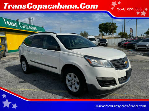 2013 Chevrolet Traverse for sale at TransCopacabana.Com in Hollywood FL