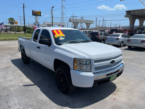 2011 Chevrolet Silverado 1500 for sale at Texas 1 Auto Finance in Kemah TX