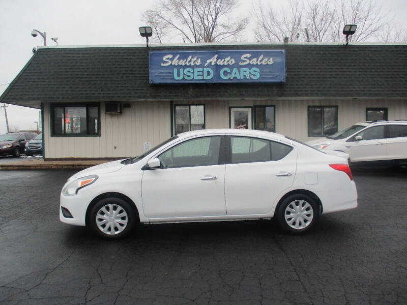 2019 Nissan Versa for sale at SHULTS AUTO SALES INC. in Crystal Lake IL