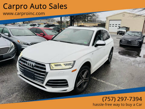 2018 Audi SQ5 for sale at Carpro Auto Sales in Chesapeake VA